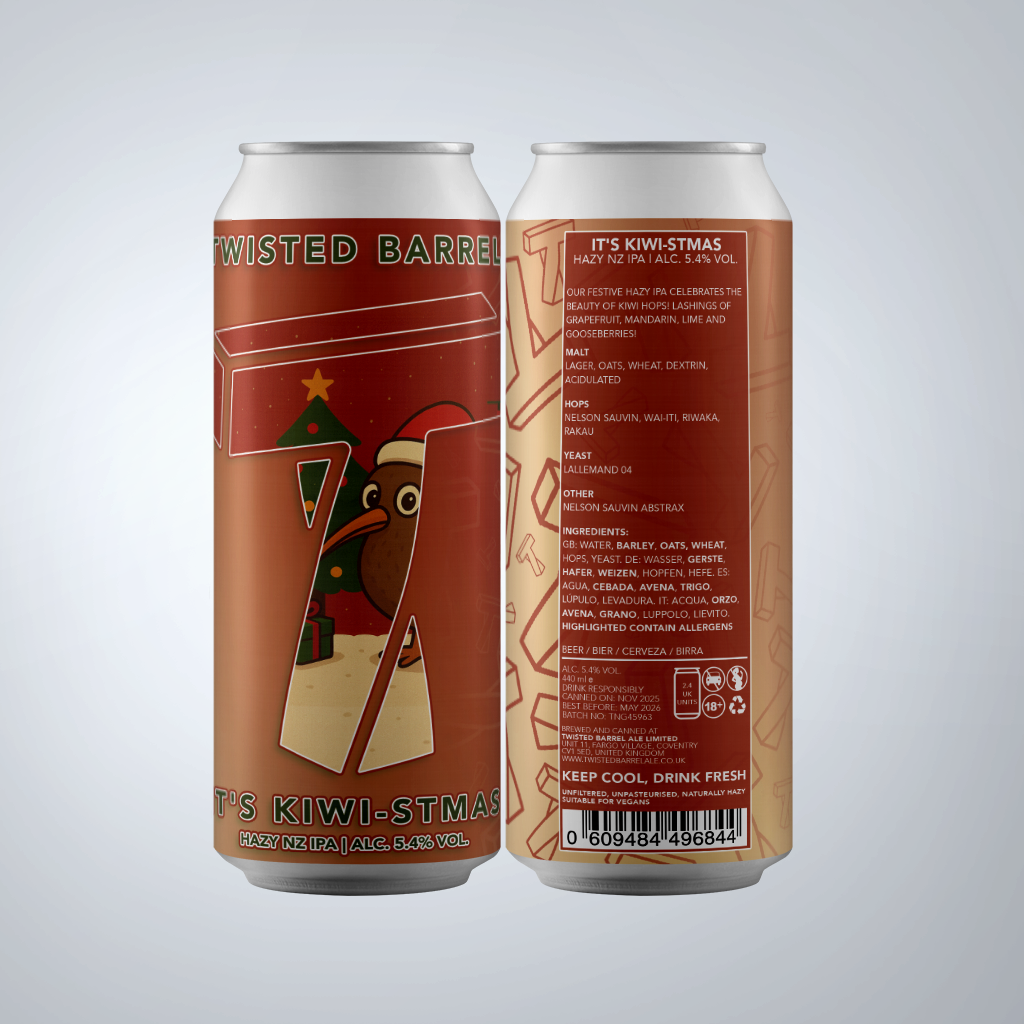 It's Kiwi-stmas! - 5.4% Hazy NZ IPA