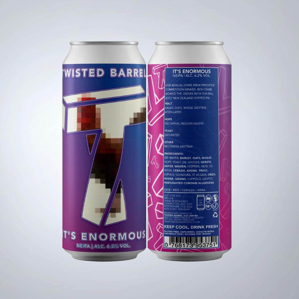 It's Enormous - 6.2% NEIPA (GLUTEN FREE)