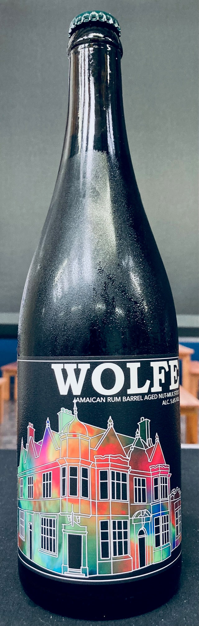 Wolfe - 5.6% Barrel Aged Nut Milk Stout 750ml Bottle