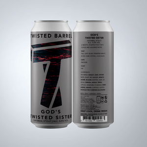God's Twisted Sister - 4.5% Stout (GLUTEN FREE)